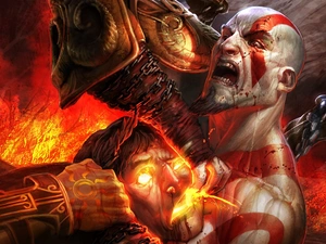 Big Fire, God Of War 3, character