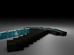 pixels, pick, Minecraft