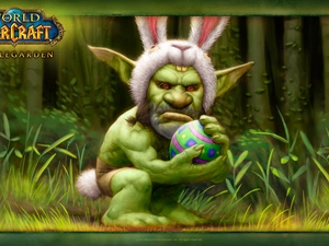 Rabbit, Easter egg, World of Warcraft Noblegarden, Goblin, game