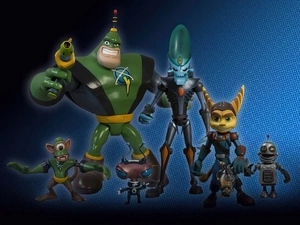Ratchet & Clank, figures