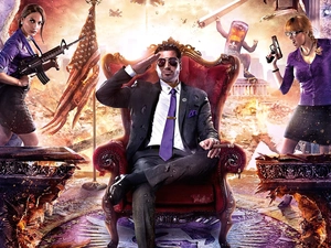 Explosions, Saits Row IV, Gangsters