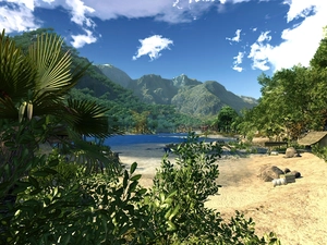 Just Cause 2, scenery
