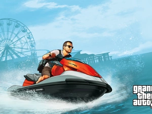 GTA 5, water scooter