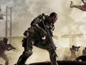 Call of Duty, soldier, Fight, Advanced warfare
