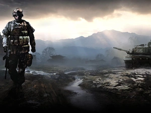 tank, Battlefield 4, soldier