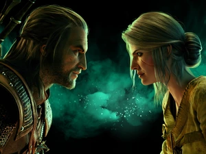 The Witcher 3 Wild Hunt, game, sorceress, Ciri, Geralt of Rivia, The Witcher 3 Wild Hunt