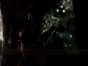 knife, Splinter Cell, a man