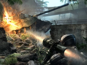 Big Fire, Crysis, tank