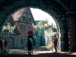 The Witcher 3: Wild Hunt, Oxenfurt Gate, Ciri, City Novigrad