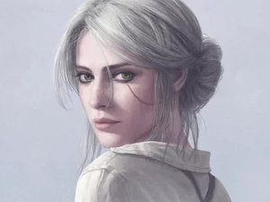 The Witcher 3: Wild Hunt, Women, face, Fairy Ciri