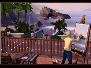 lake, The Sims 3, picture