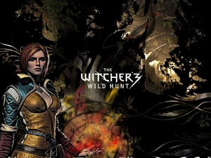 Triss, Witcher, magic, Witcher 3, The Witcher, Merigold, sorceress