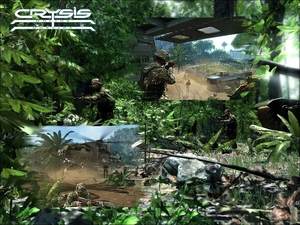 Helicopter, Weapons, jungle, soldier, Crysis