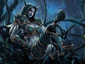 game, form, Sylvanas Windrunner, World of Warcraft