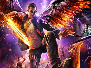 sword, Saints Row, wings