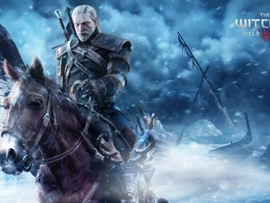 Geralt, Horse, The Witcher 3 Wild Hunt, The Witcher 3 Wild Hunt, game