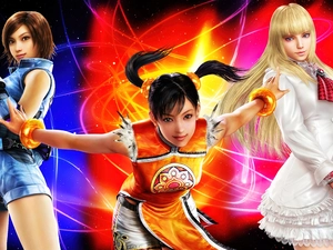 Tekken 6, Ling Xiaoyu, lily, Asuka Kazama