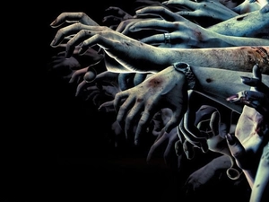 Resident Evil, hands, zombie